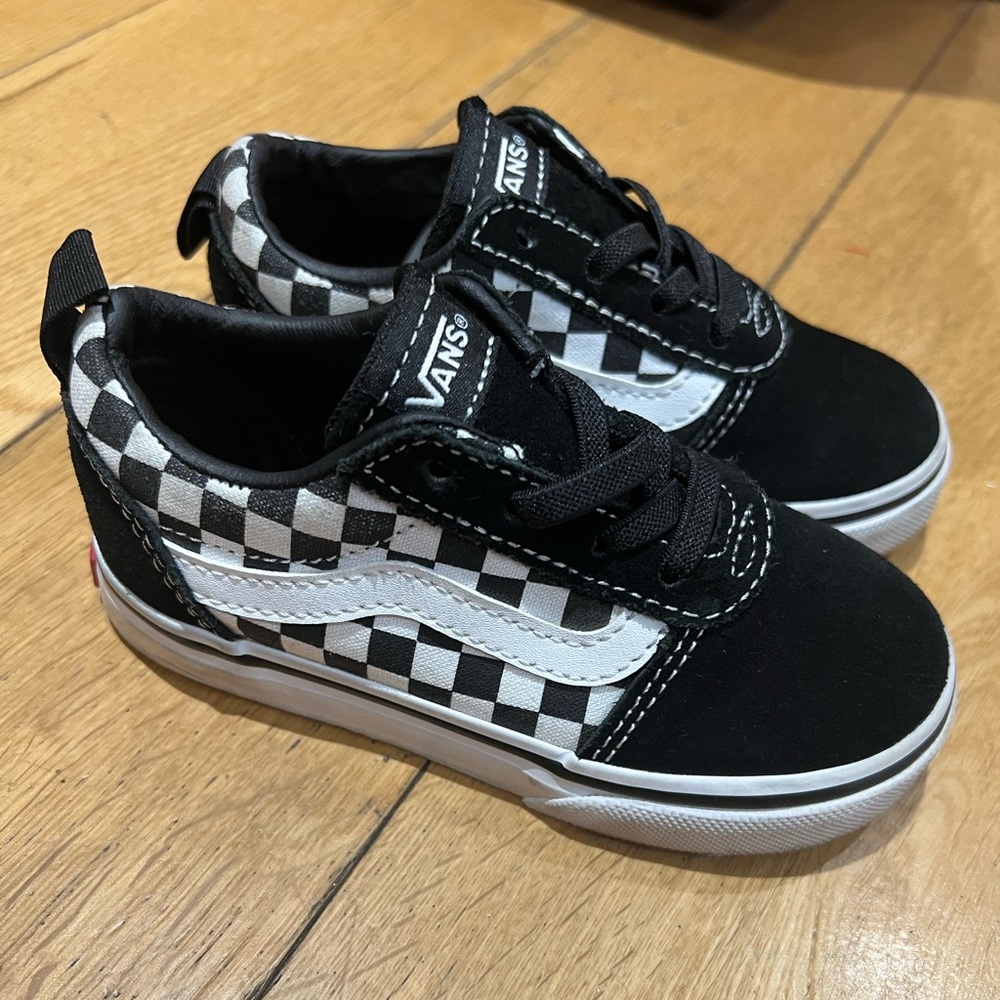 Barely worn toddler size 8 vans